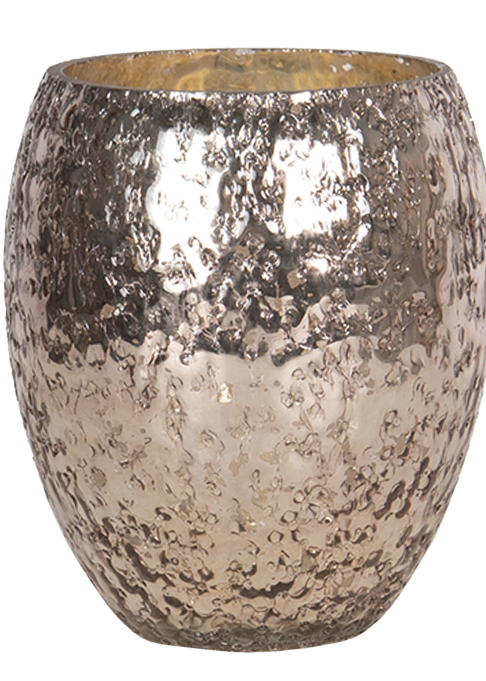 Clayre & Eef Waxinelichthouder Ø 14*11 cm 6GL2604M