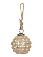 Clayre & Eef Kerstbal Ø 8*8 cm 6GL2616