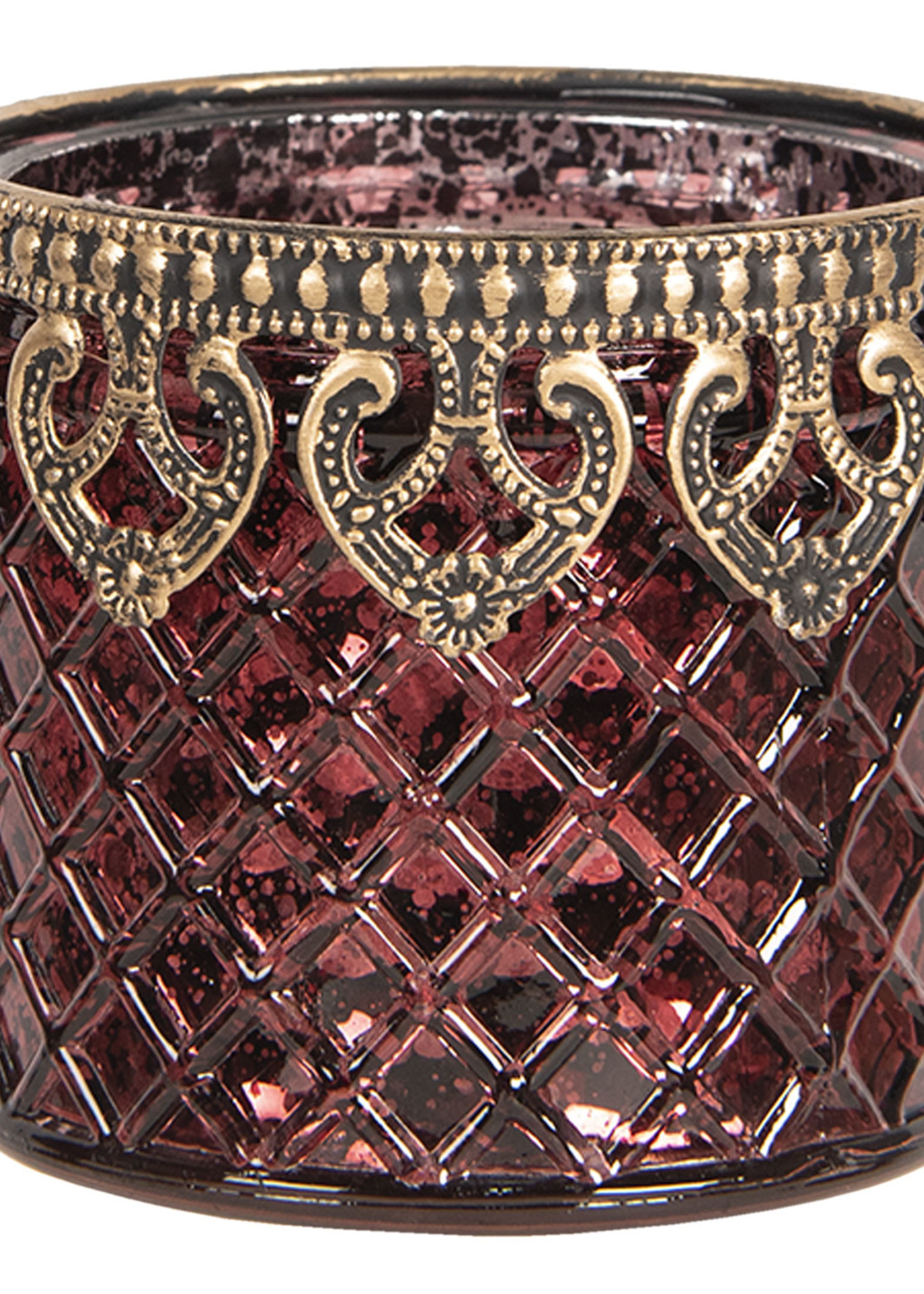 Clayre & Eef Photophore Ø 8*7 cm 6GL2646