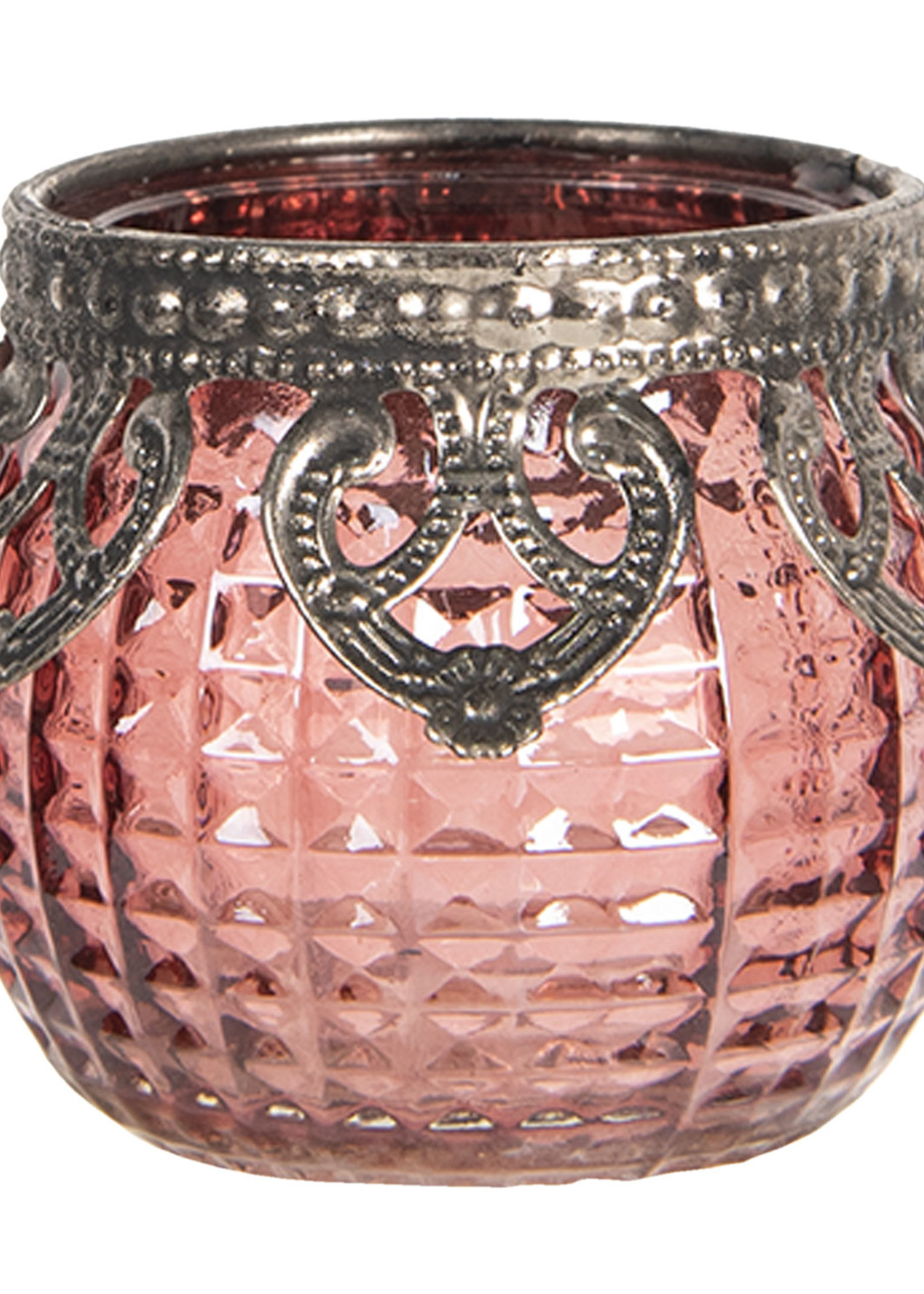 Clayre & Eef Waxinelichthouder Ø 6*5 cm 6GL2650