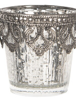 Clayre & Eef Waxinelichthouder Ø 6*6 cm 6GL2652