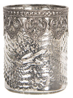 Clayre & Eef Waxinelichthouder Ø 7*8 cm 6GL2653