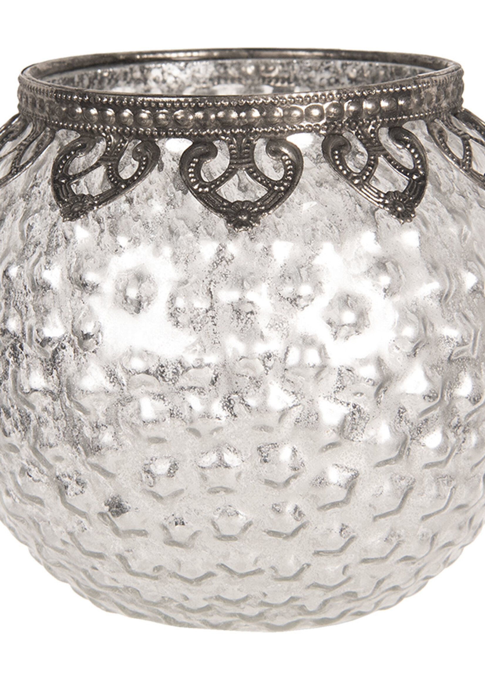 Clayre & Eef Waxinelichthouder Ø 13*12 cm 6GL2655