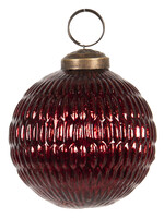 Clayre & Eef Boule de Noël Ø 8 cm 6GL2657