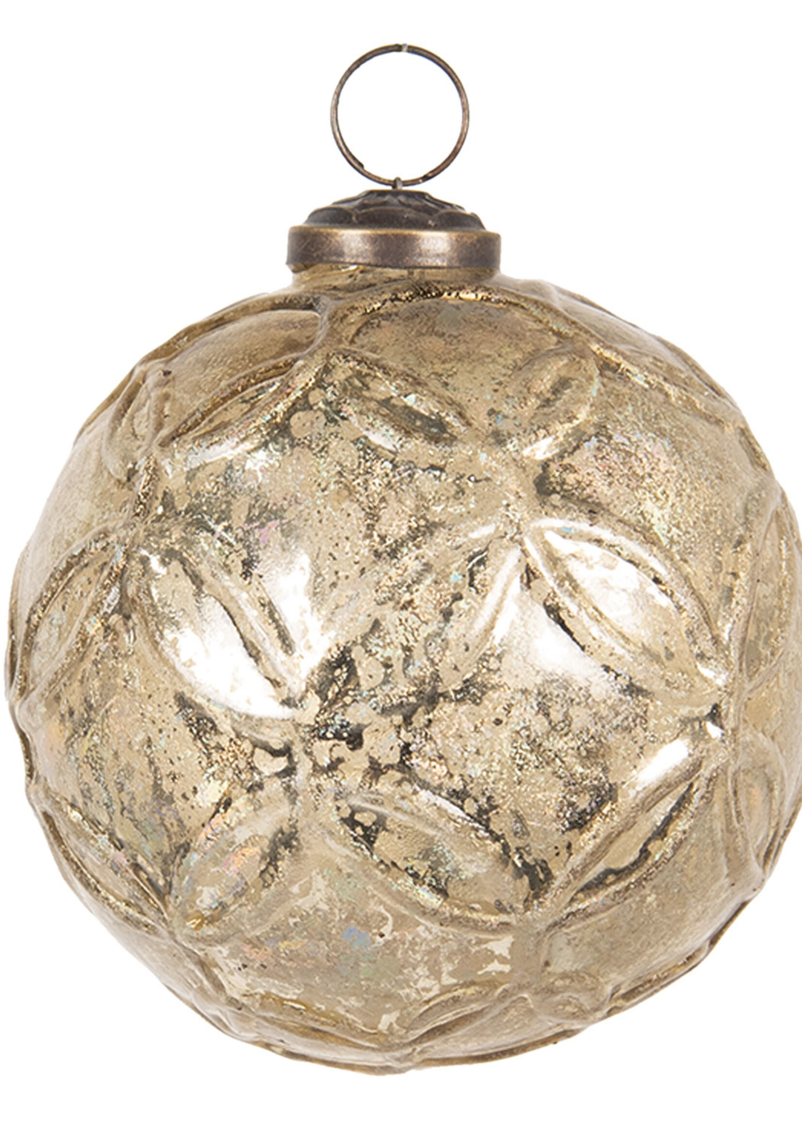 Clayre & Eef Boule de Noël Ø 10 cm 6GL2661