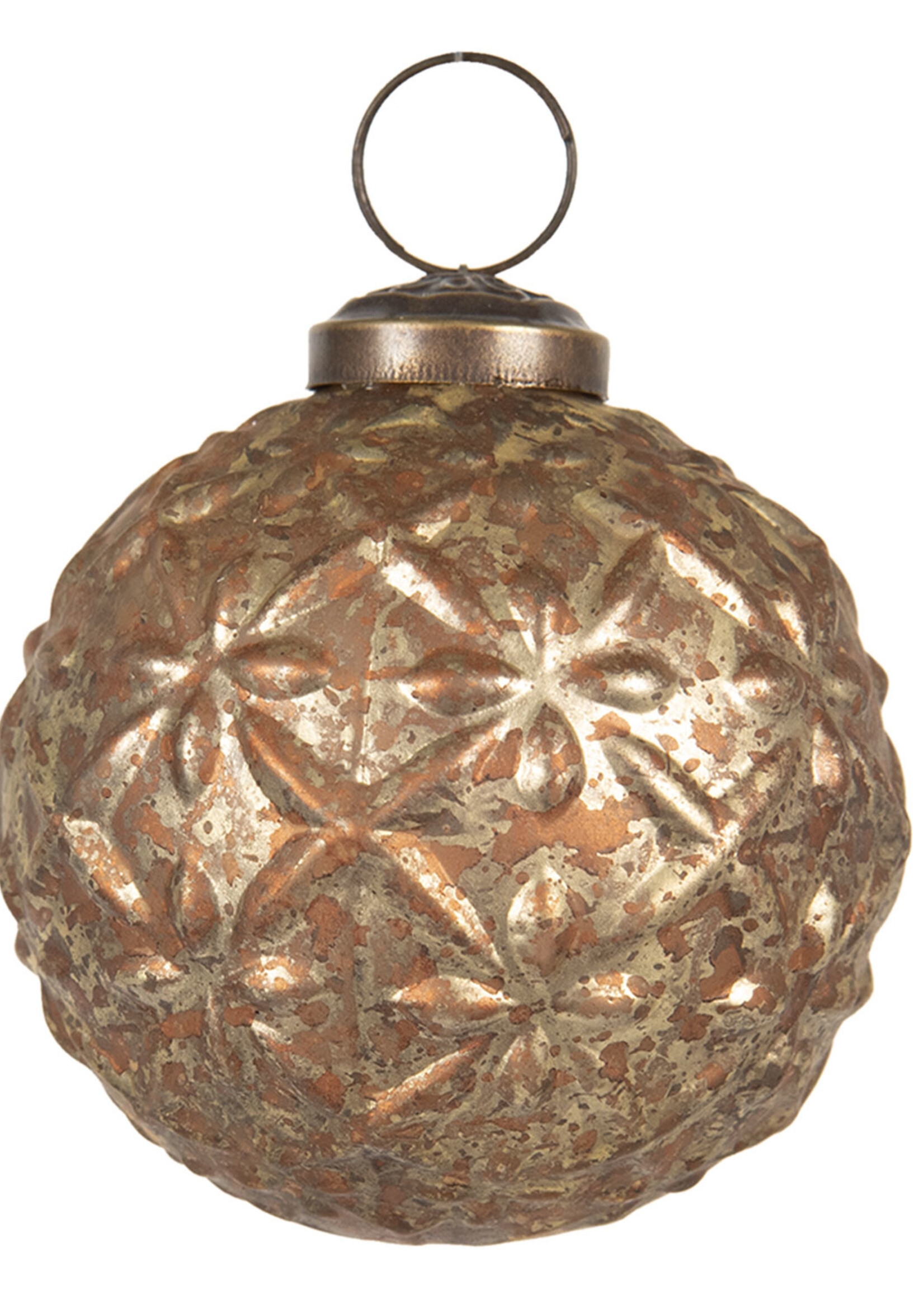 Clayre & Eef Kerstbal Ø 8 cm 6GL2667