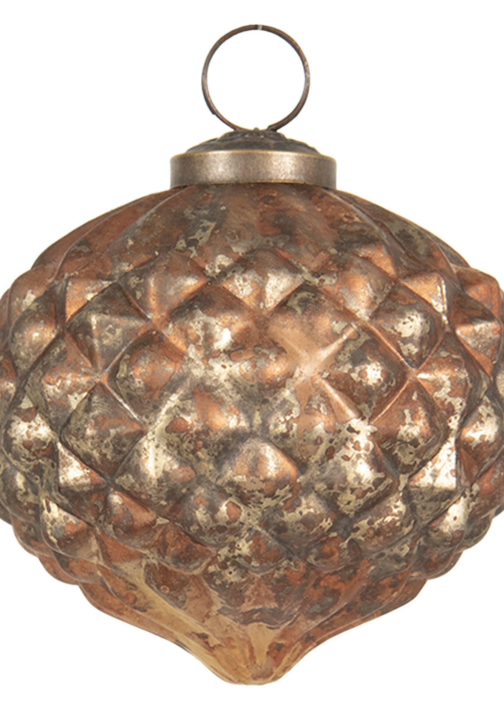 Clayre & Eef Boule de Noël Ø 10 cm 6GL2668