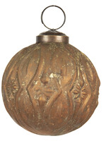 Clayre & Eef Boule de Noël Ø 8 cm 6GL2669