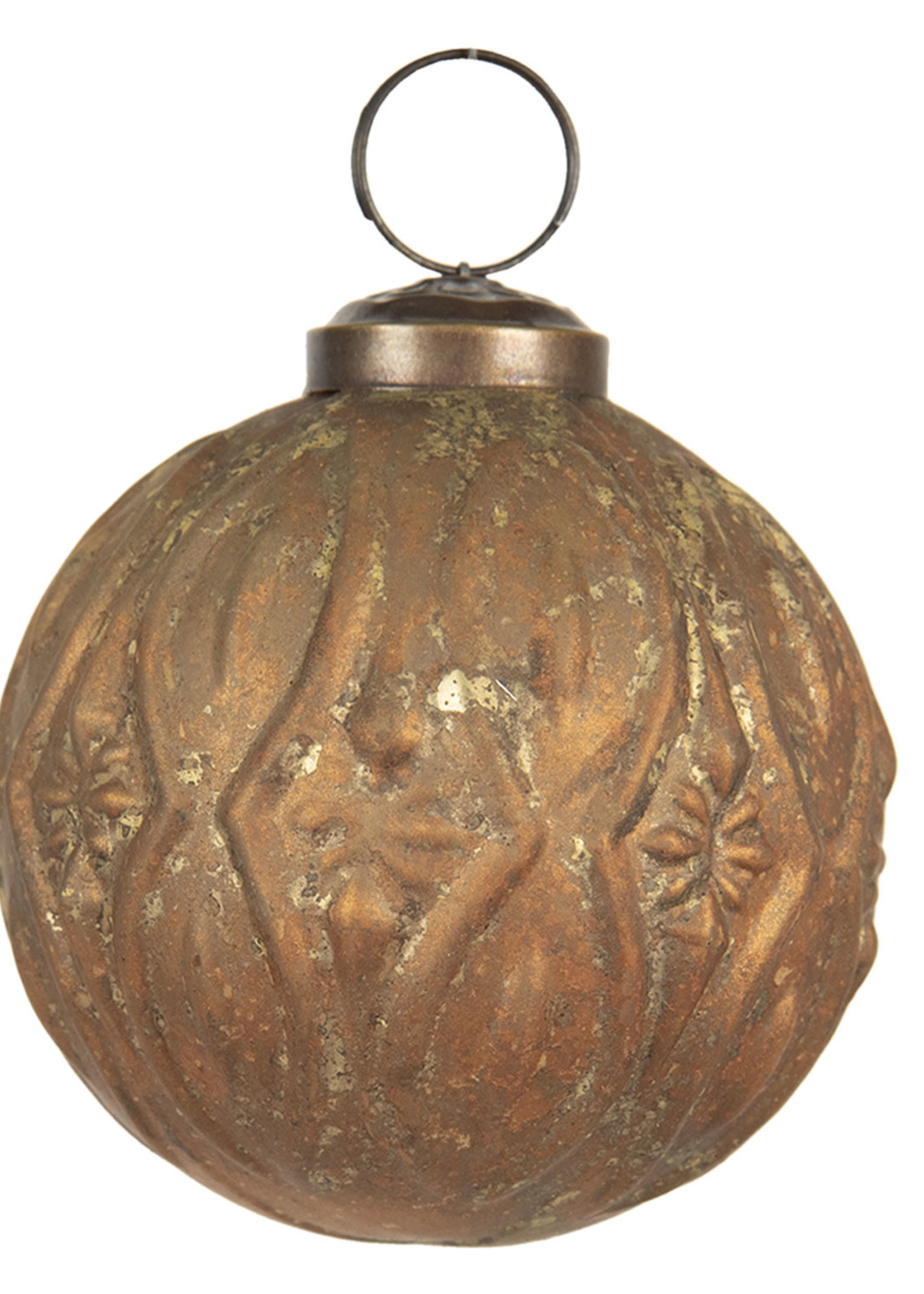 Clayre & Eef Kerstbal Ø 8 cm 6GL2669