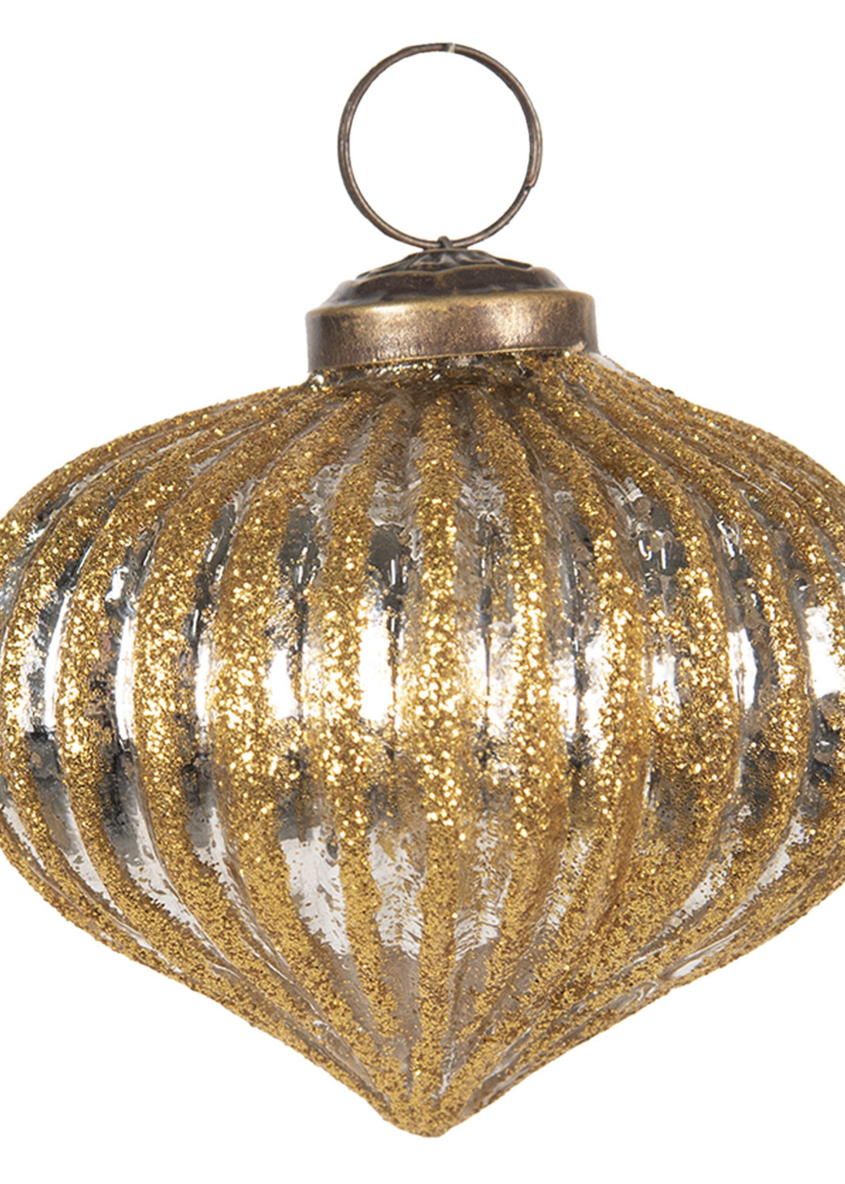 Clayre & Eef Kerstbal Ø 8 cm 6GL2671