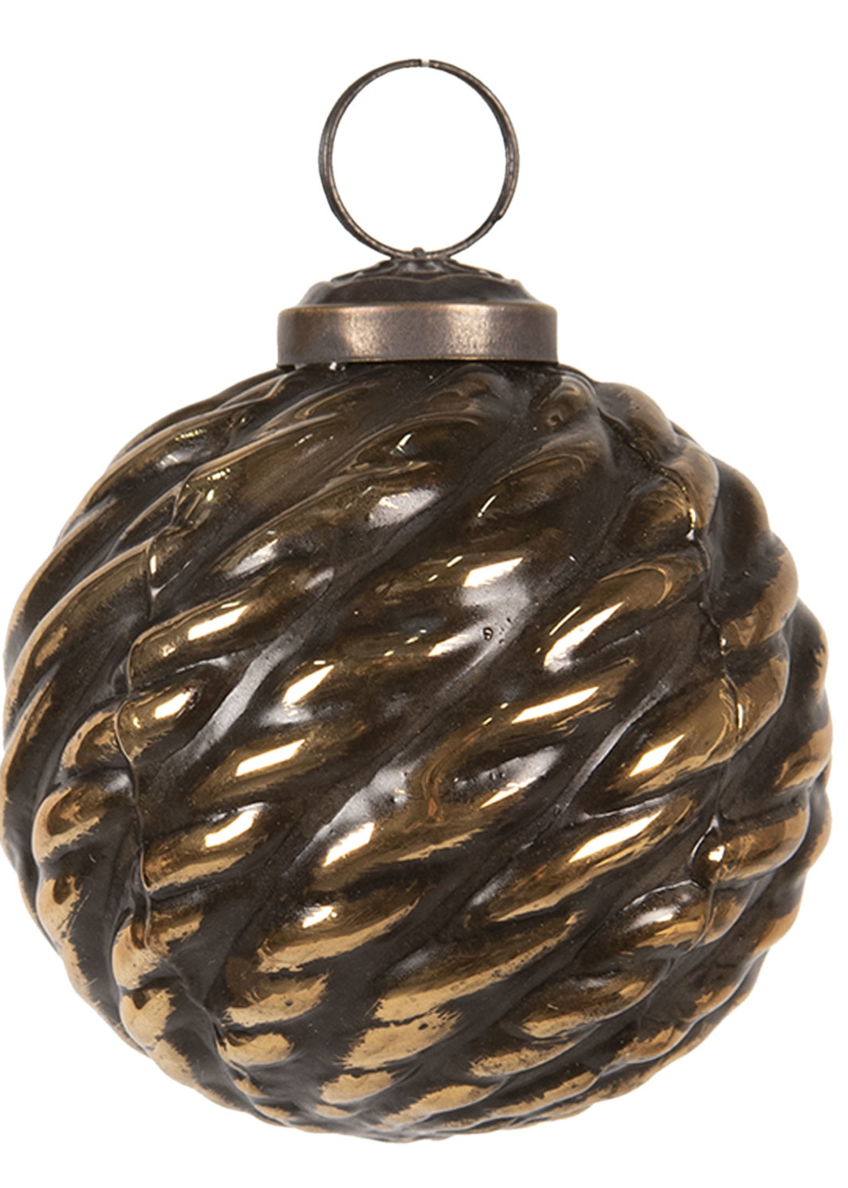 Clayre & Eef Kerstbal Ø 8 cm 6GL2672