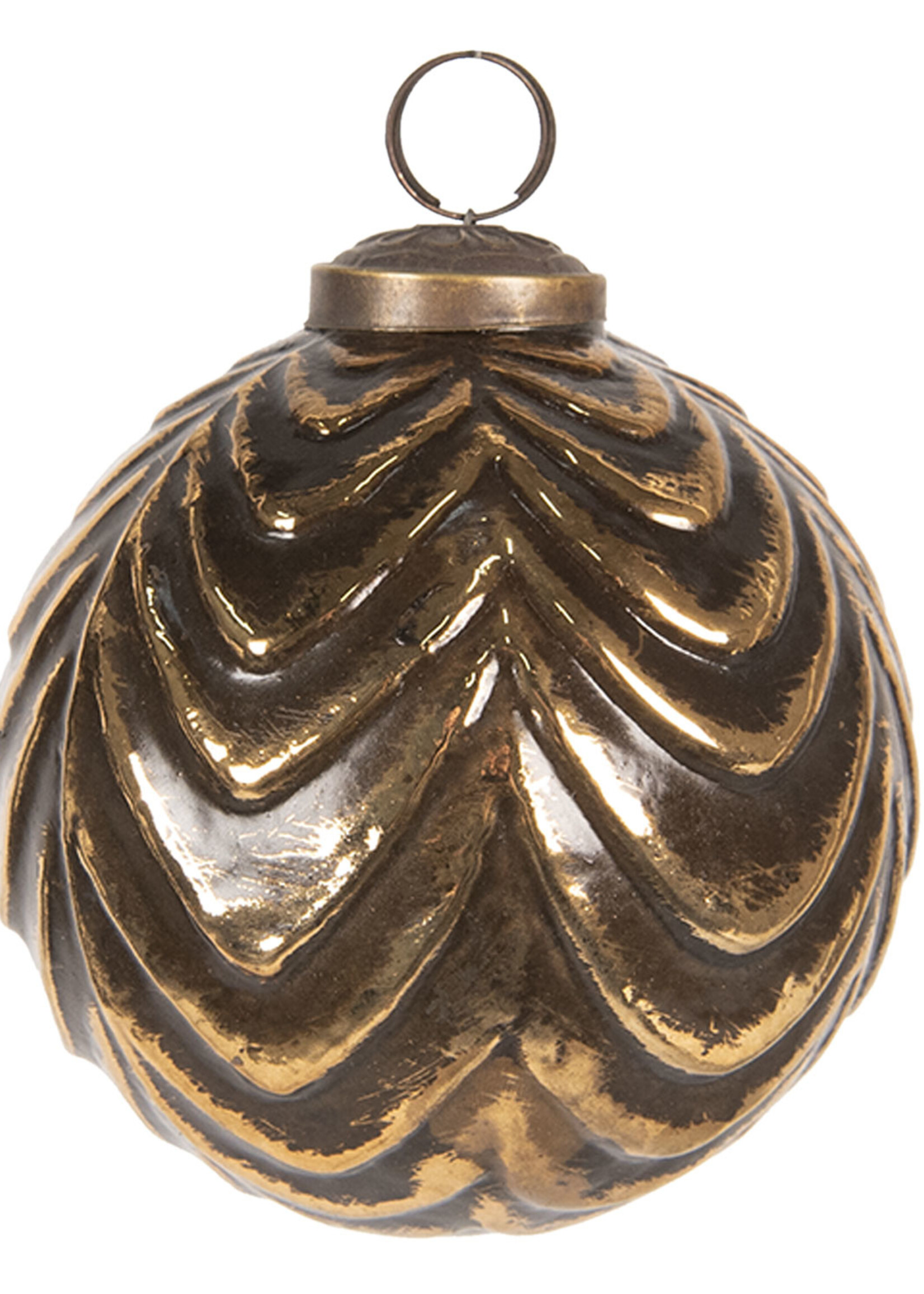 Clayre & Eef Kerstbal Ø 10 cm 6GL2683