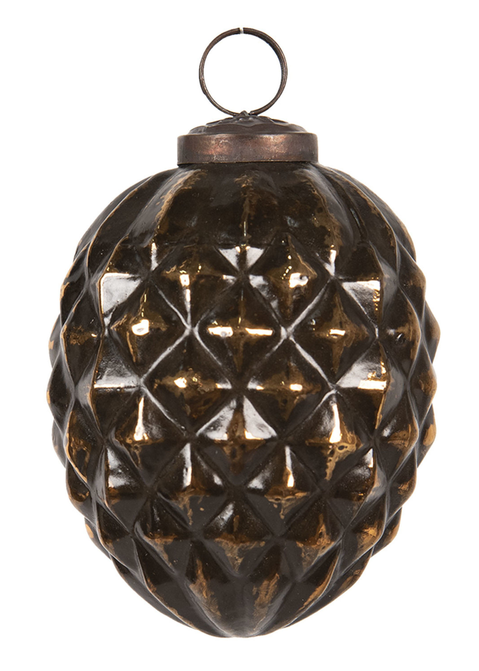 Clayre & Eef Boule de Noël Ø 10 cm 6GL2685