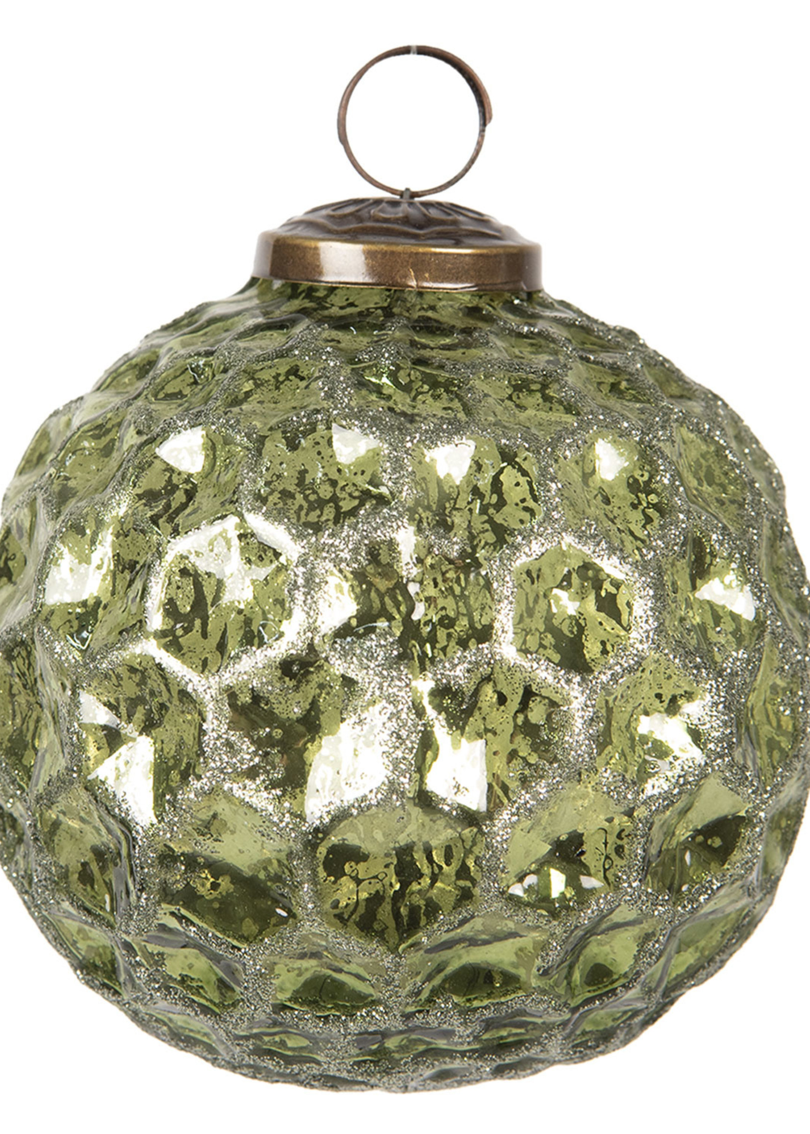 Clayre & Eef Kerstbal Ø 10 cm 6GL2686