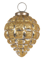 Clayre & Eef Boule de Noël Ø 8 cm 6GL2687