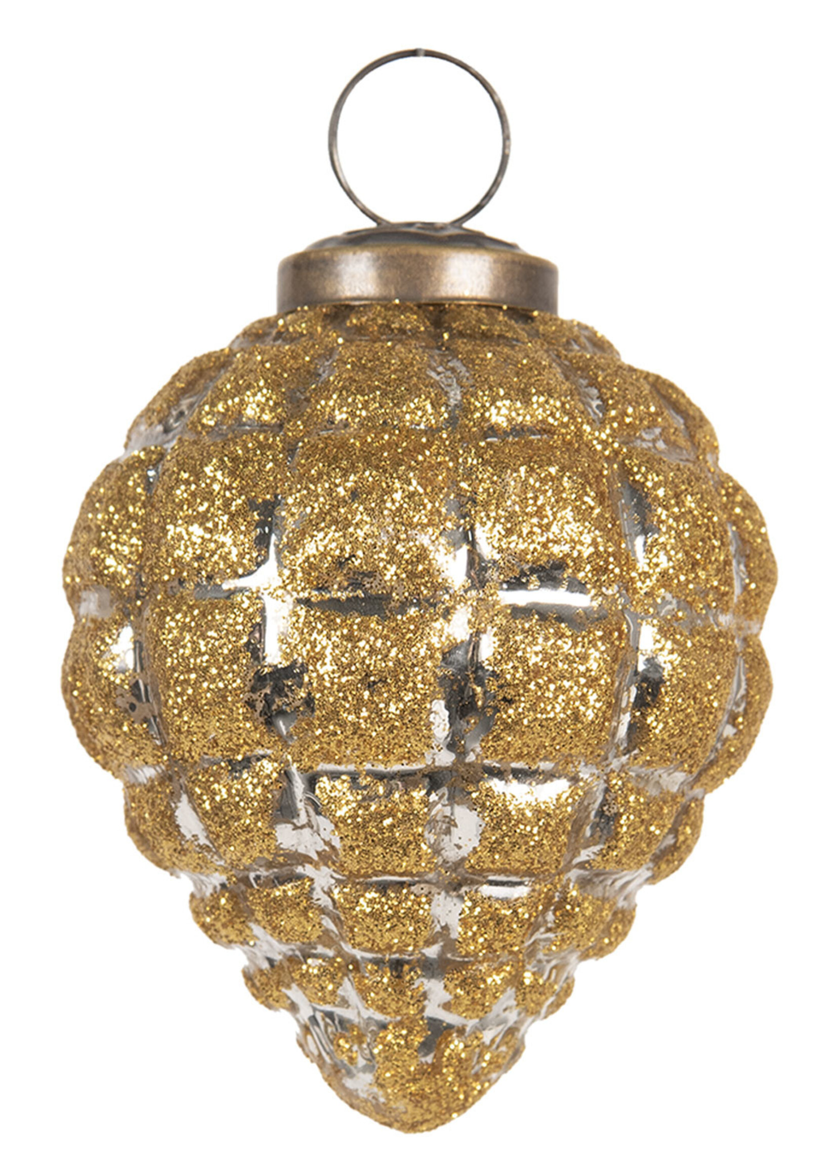 Clayre & Eef Kerstbal Ø 8 cm 6GL2687