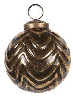 Clayre & Eef Boule de Noël Ø 8 cm 6GL2688