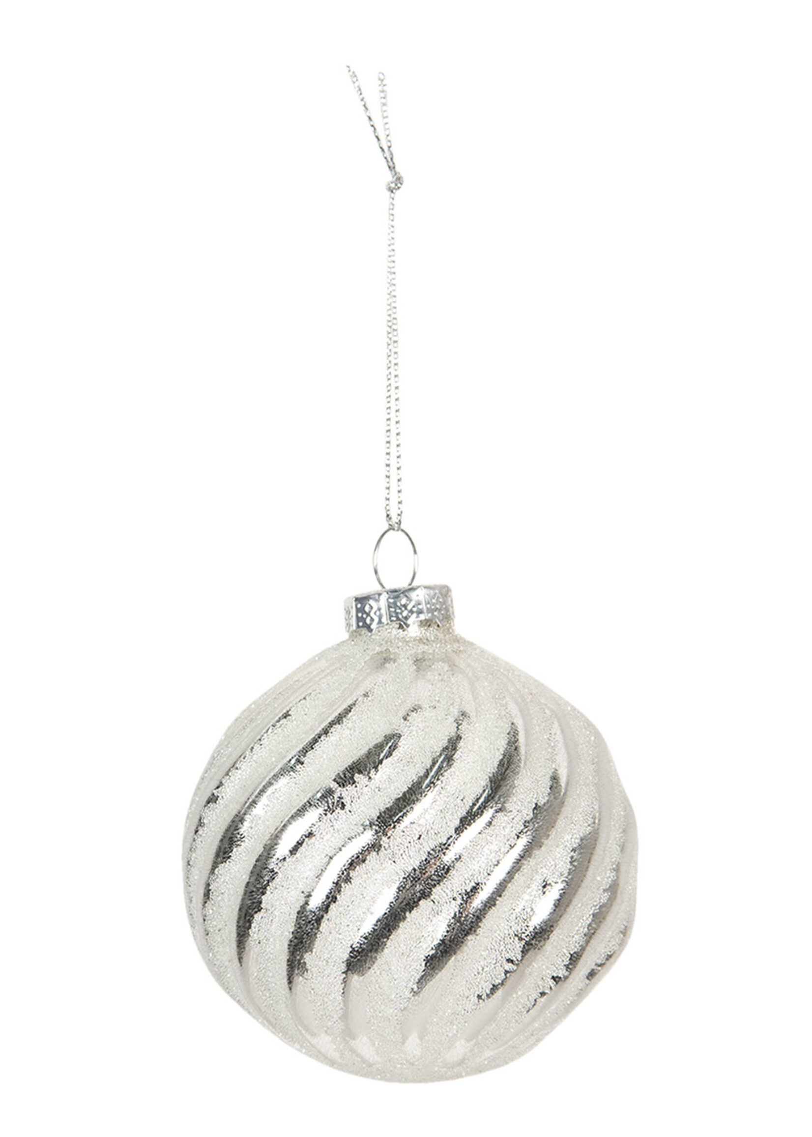 Clayre & Eef Boule de Noël Ø 8 cm (set 4) 6GL2698