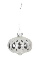 Clayre & Eef Boule de Noël Ø 8 cm (set 4) 6GL2702