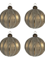 Clayre & Eef Boule de Noël Ø 8 cm (set 4) 6GL2717