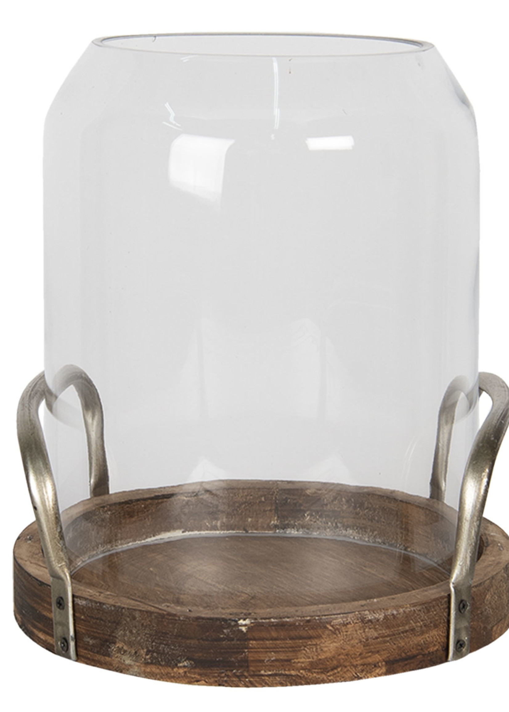 Clayre & Eef Windlicht Ø 22*27 cm 6GL2811