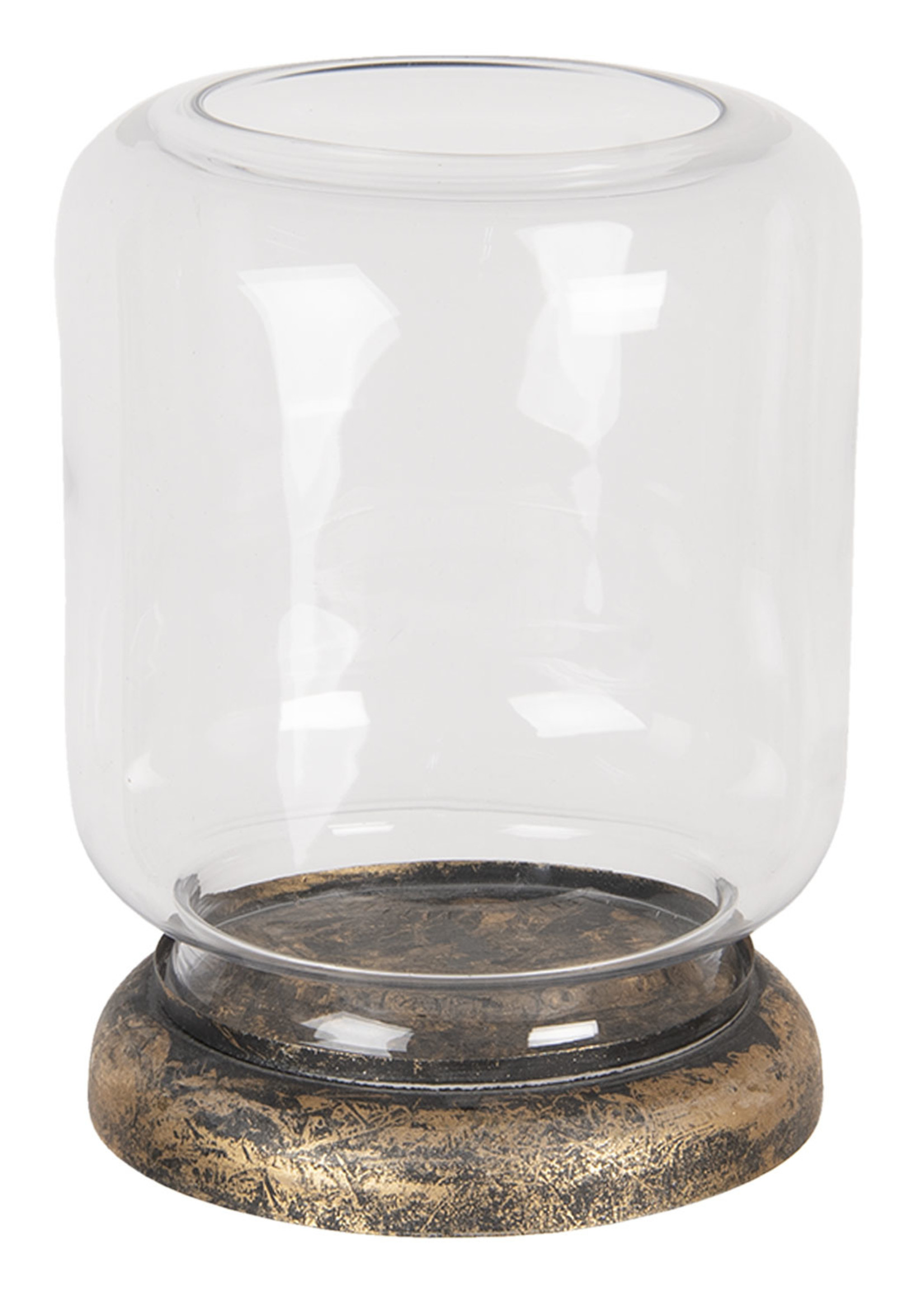 Clayre & Eef Windlicht Ø 21*27 cm 6GL2815