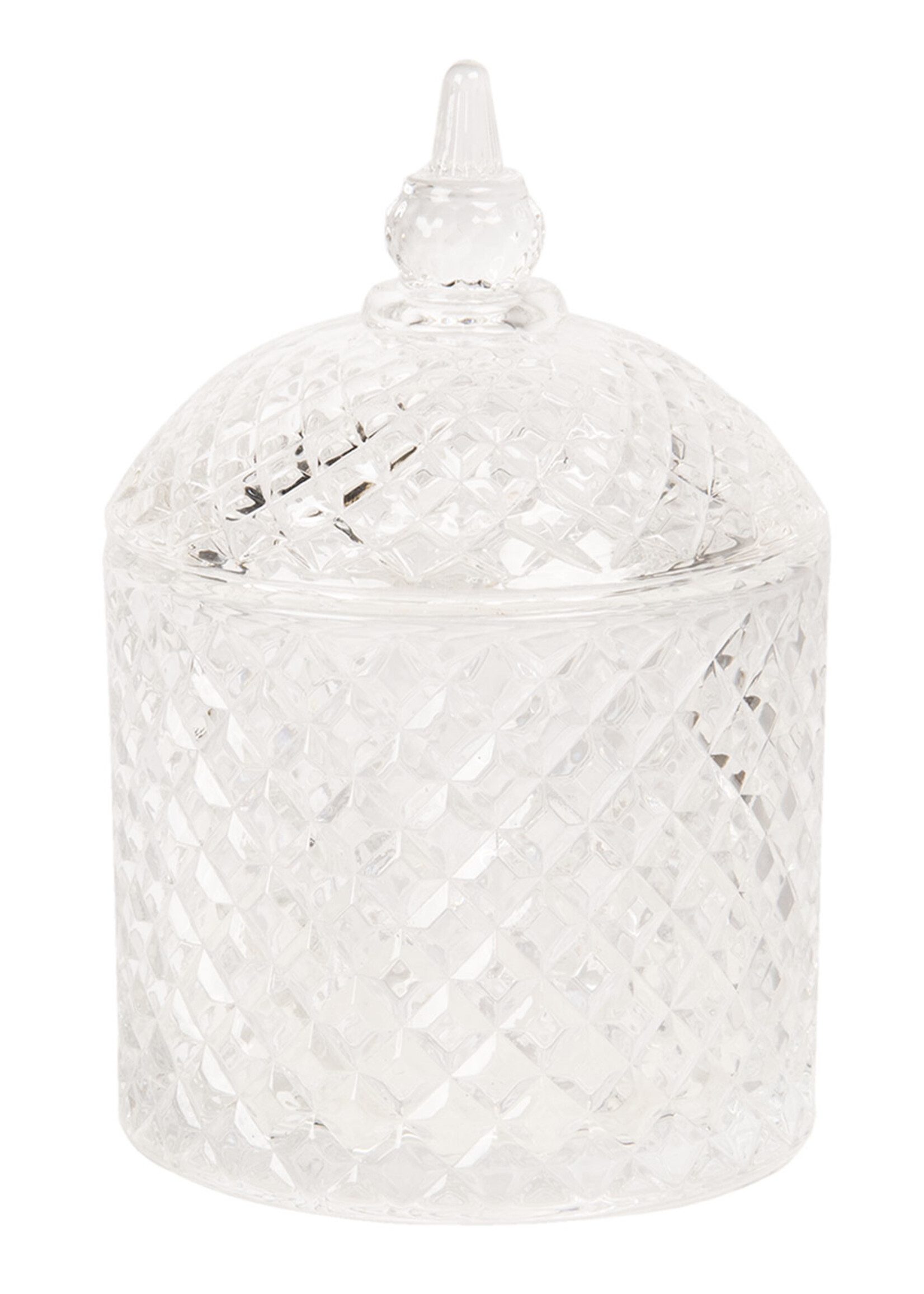 Clayre & Eef Plat avec couvercle Ø 10*14 cm 6GL2838