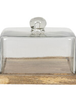 Clayre & Eef Cloche de verre 17*17*12 cm 6GL2869
