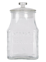 Clayre & Eef Voorraadpot 12*12*21 cm 6GL2919