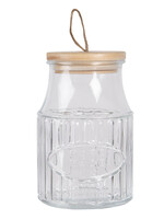 Clayre & Eef Voorraadpot Ø 12*18 cm 6GL2921M