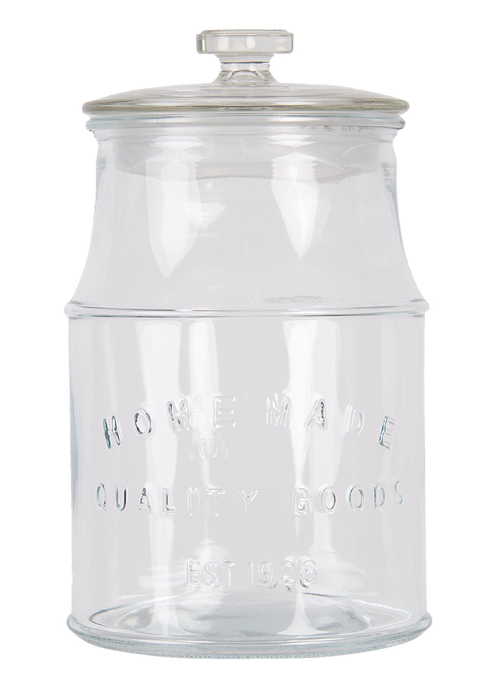 Clayre & Eef Voorraadpot Ø 15*28 cm 6GL2925L