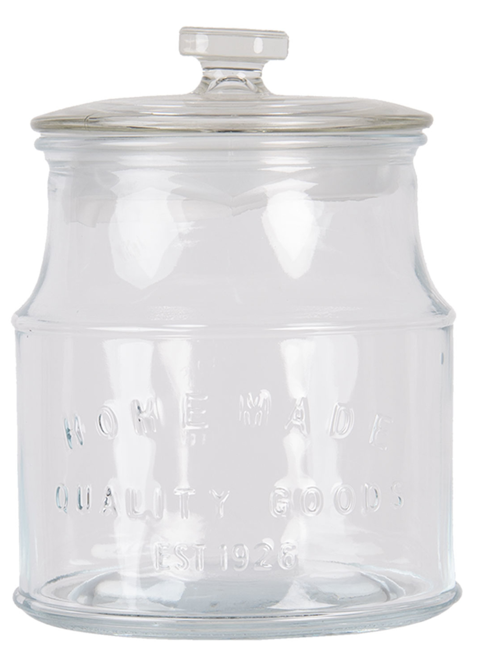 Clayre & Eef Voorraadpot Ø 15*22 cm 6GL2925S