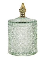 Clayre & Eef Schaaltje met deksel Ø 10*17 cm 6GL2945GR