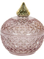 Clayre & Eef Schaaltje met deksel Ø 9*11 cm 6GL2948P