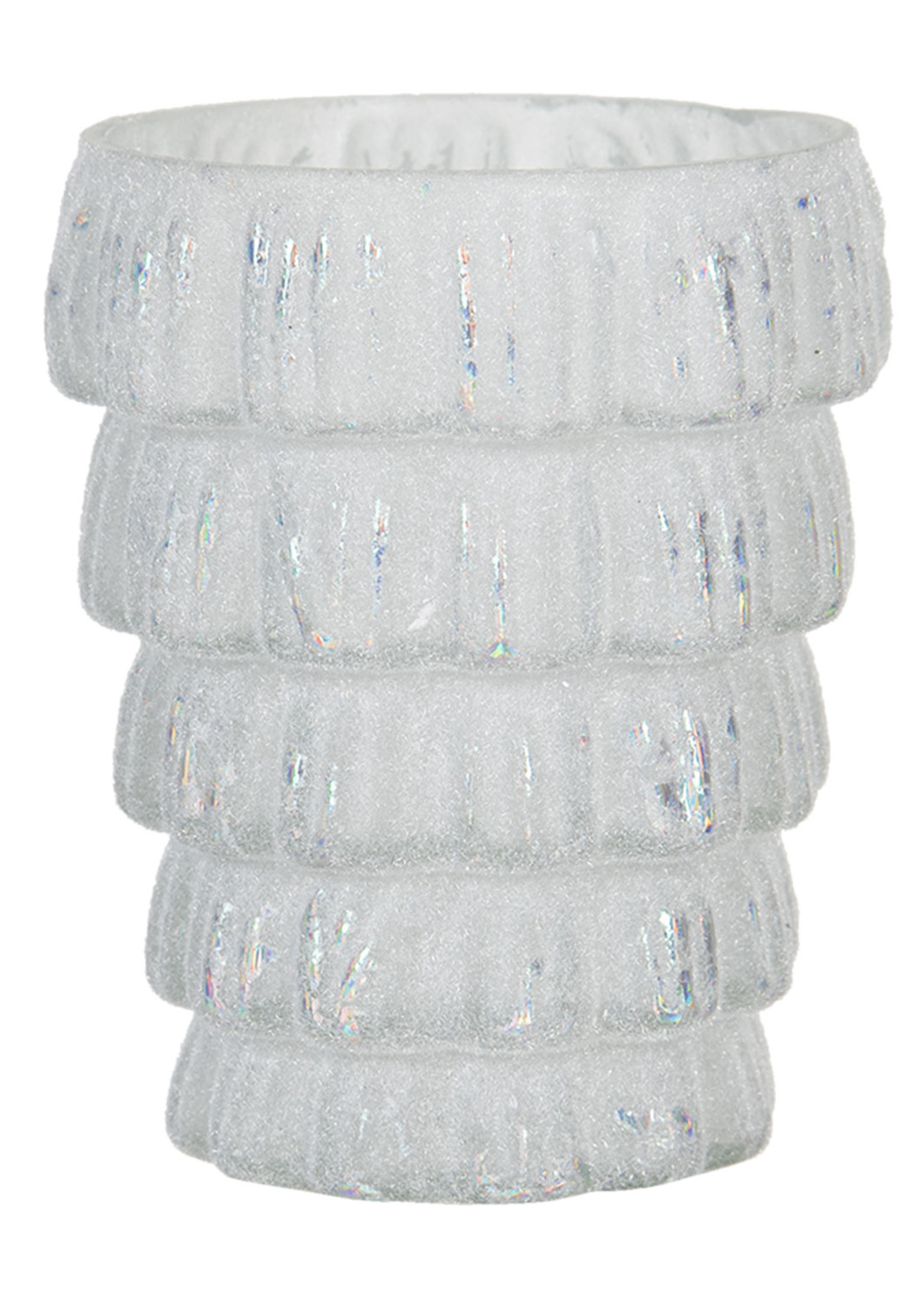 Clayre & Eef Waxinelichthouder Ø 9*11 cm 6GL2954