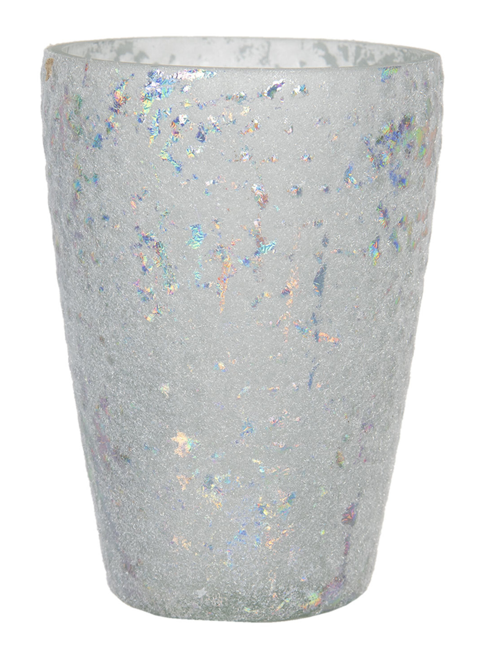 Clayre & Eef Waxinelichthouder Ø 9*13 cm 6GL2955