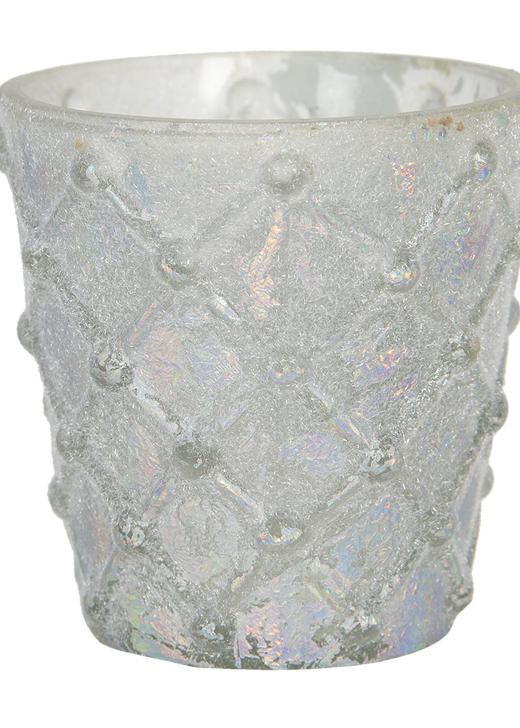 Clayre & Eef Waxinelichthouder Ø 7*8 cm 6GL2958