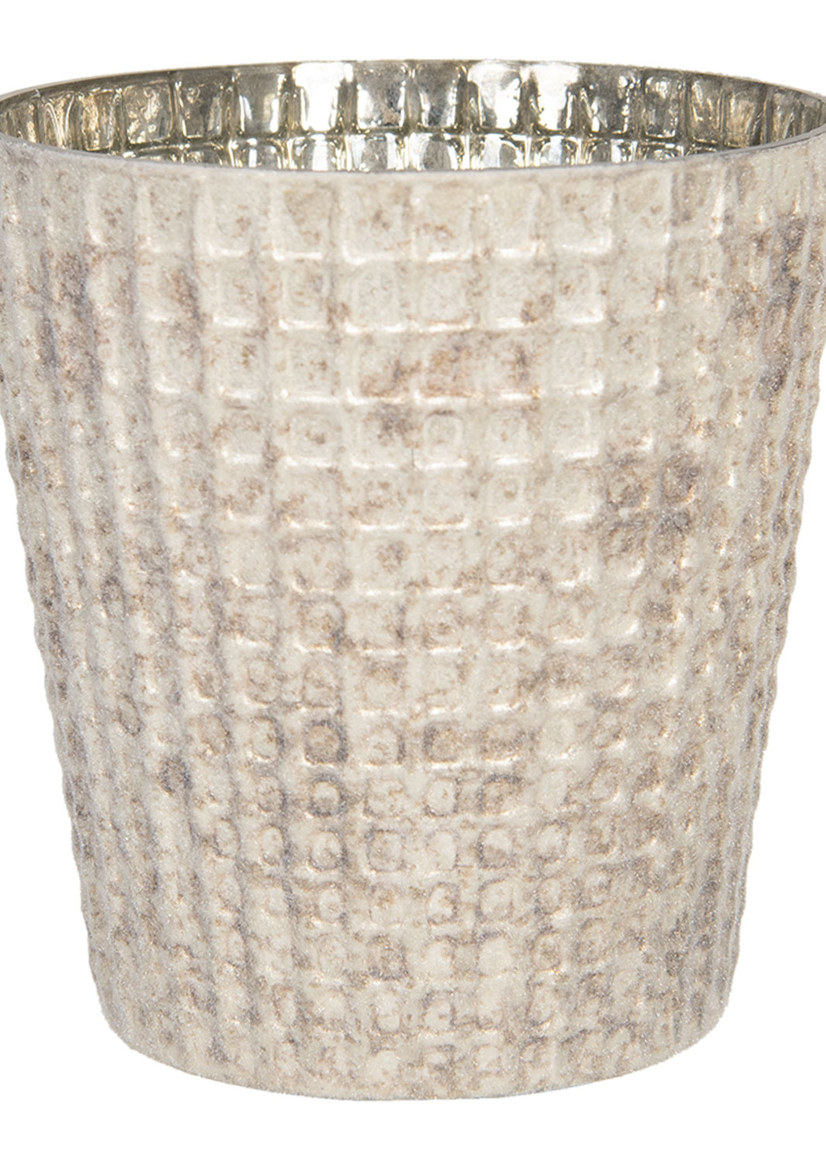 Clayre & Eef Waxinelichthouder Ø 13*14 cm 6GL2963