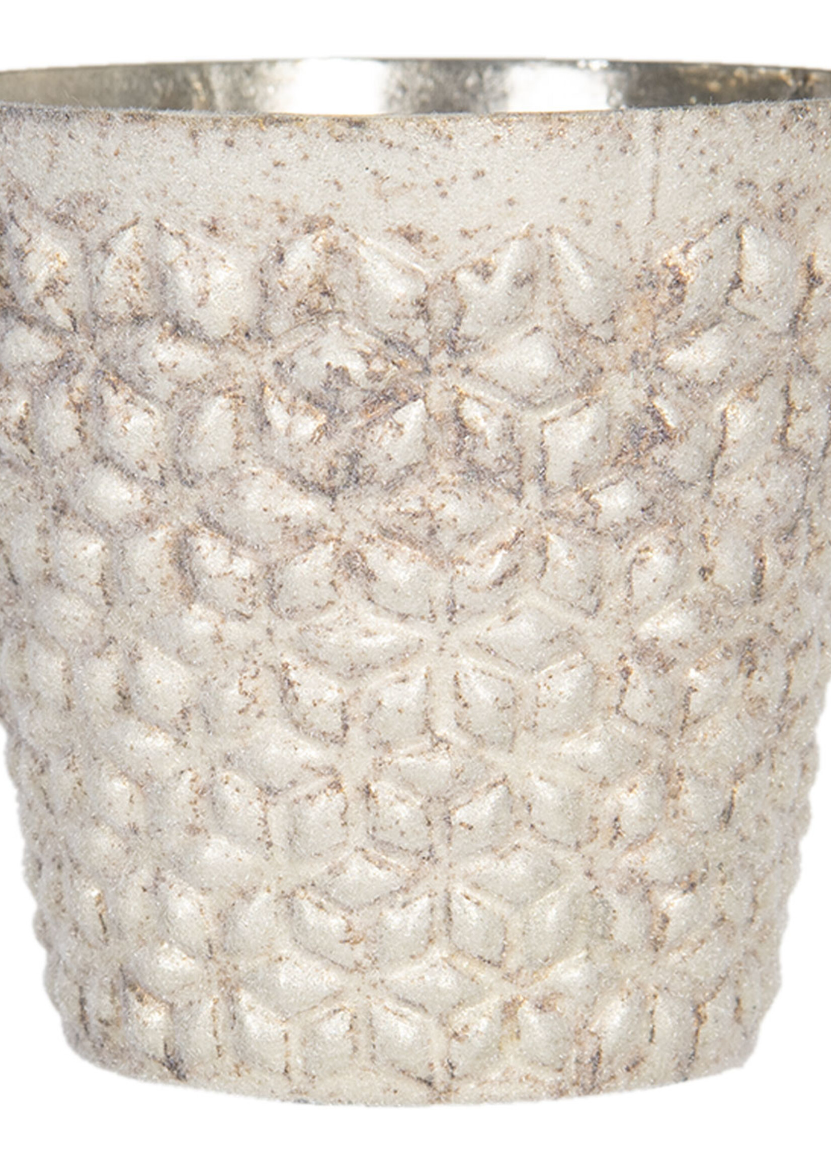 Clayre & Eef Waxinelichthouder Ø 10*10 cm 6GL2964