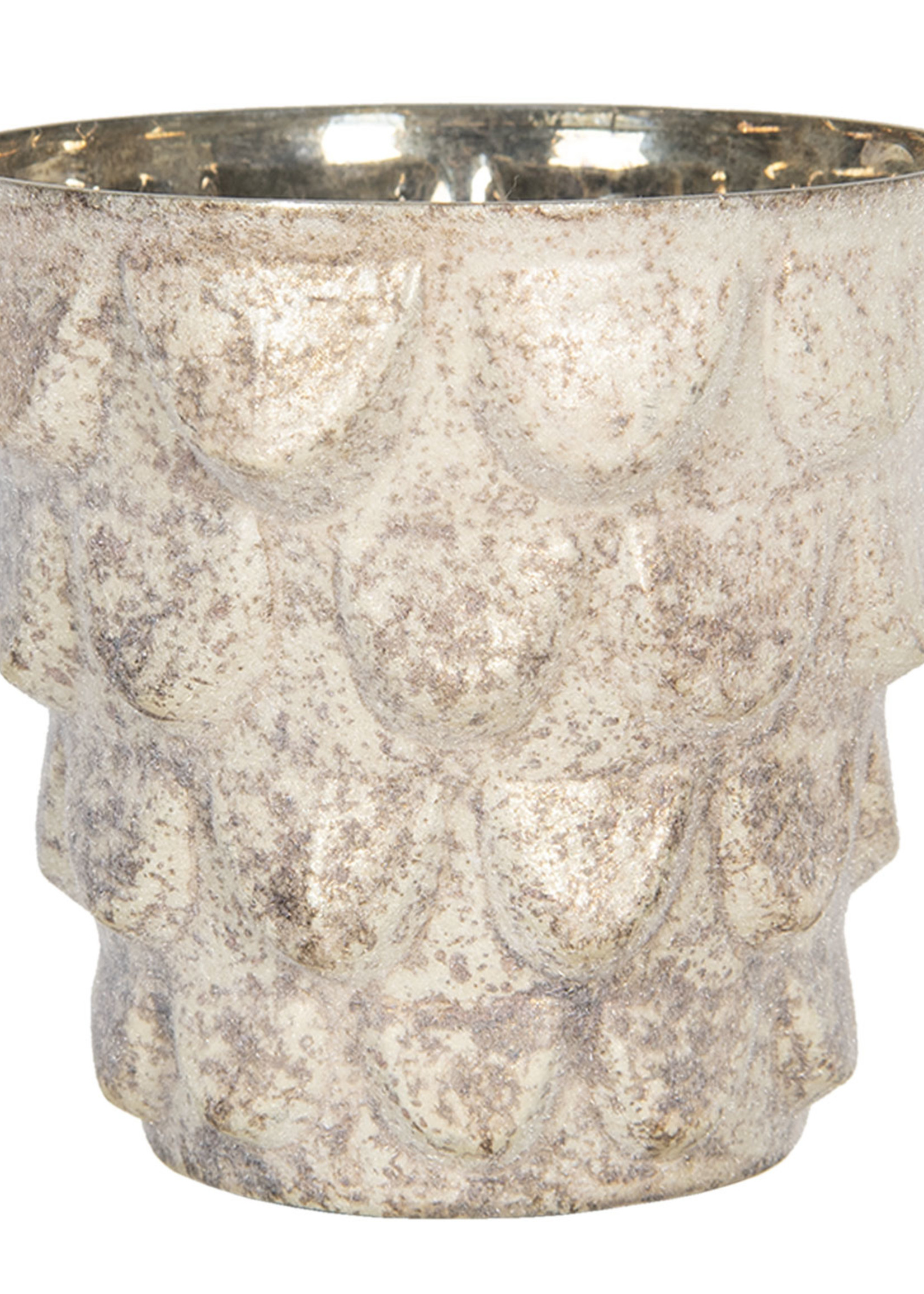 Clayre & Eef Waxinelichthouder Ø 12*13 cm 6GL2966