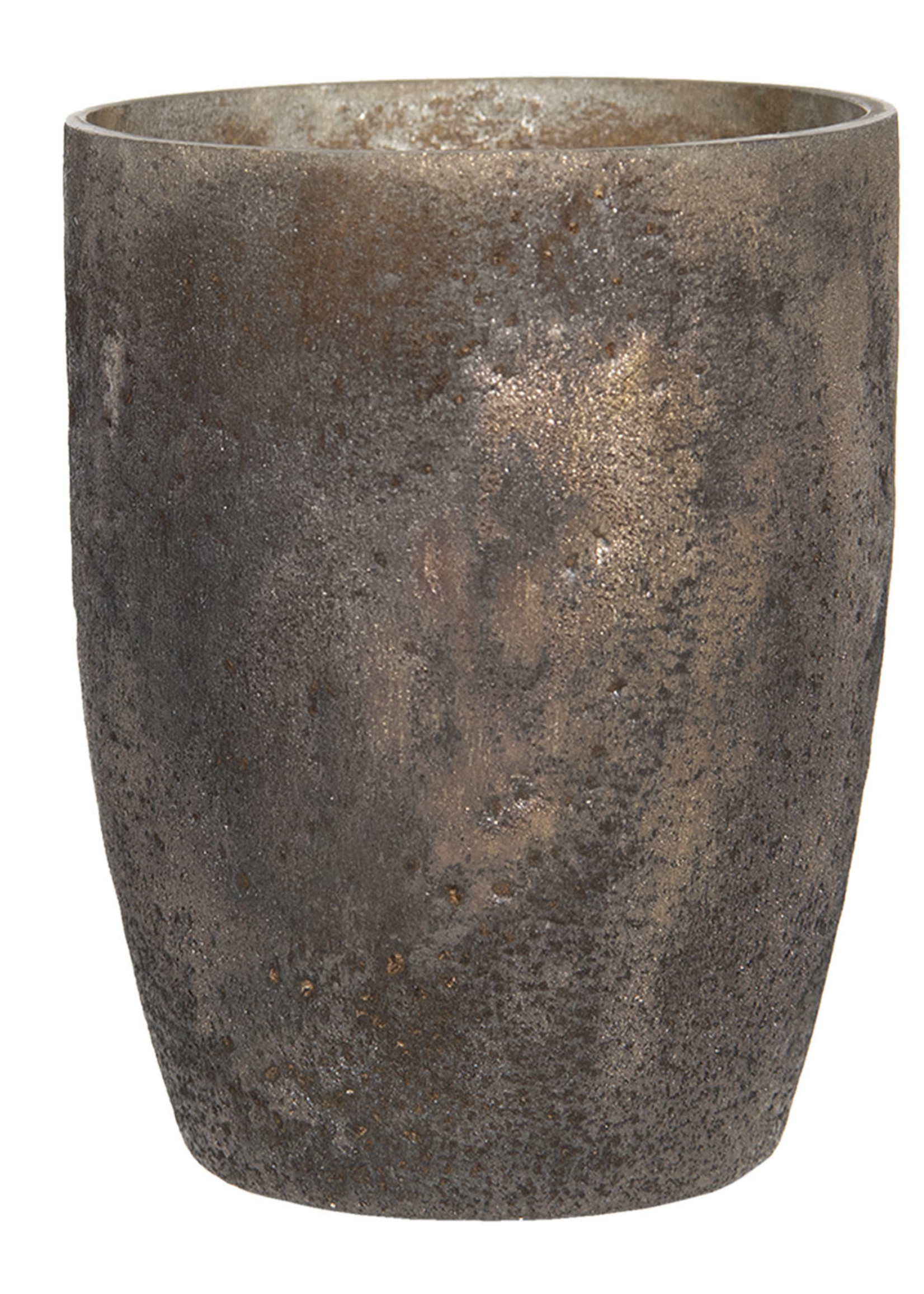 Clayre & Eef Waxinelichthouder Ø 9*11 cm 6GL2983