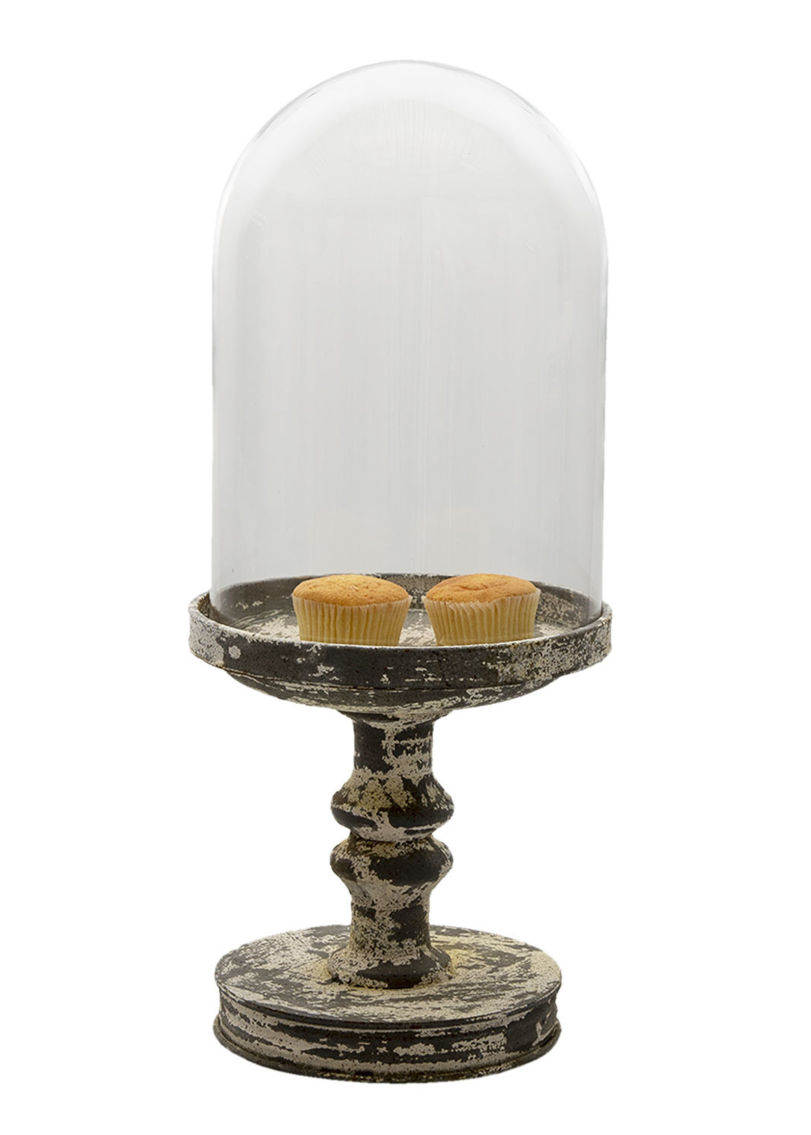 Clayre & Eef Cloche de verre Ø 21*49 cm 6GL3011L