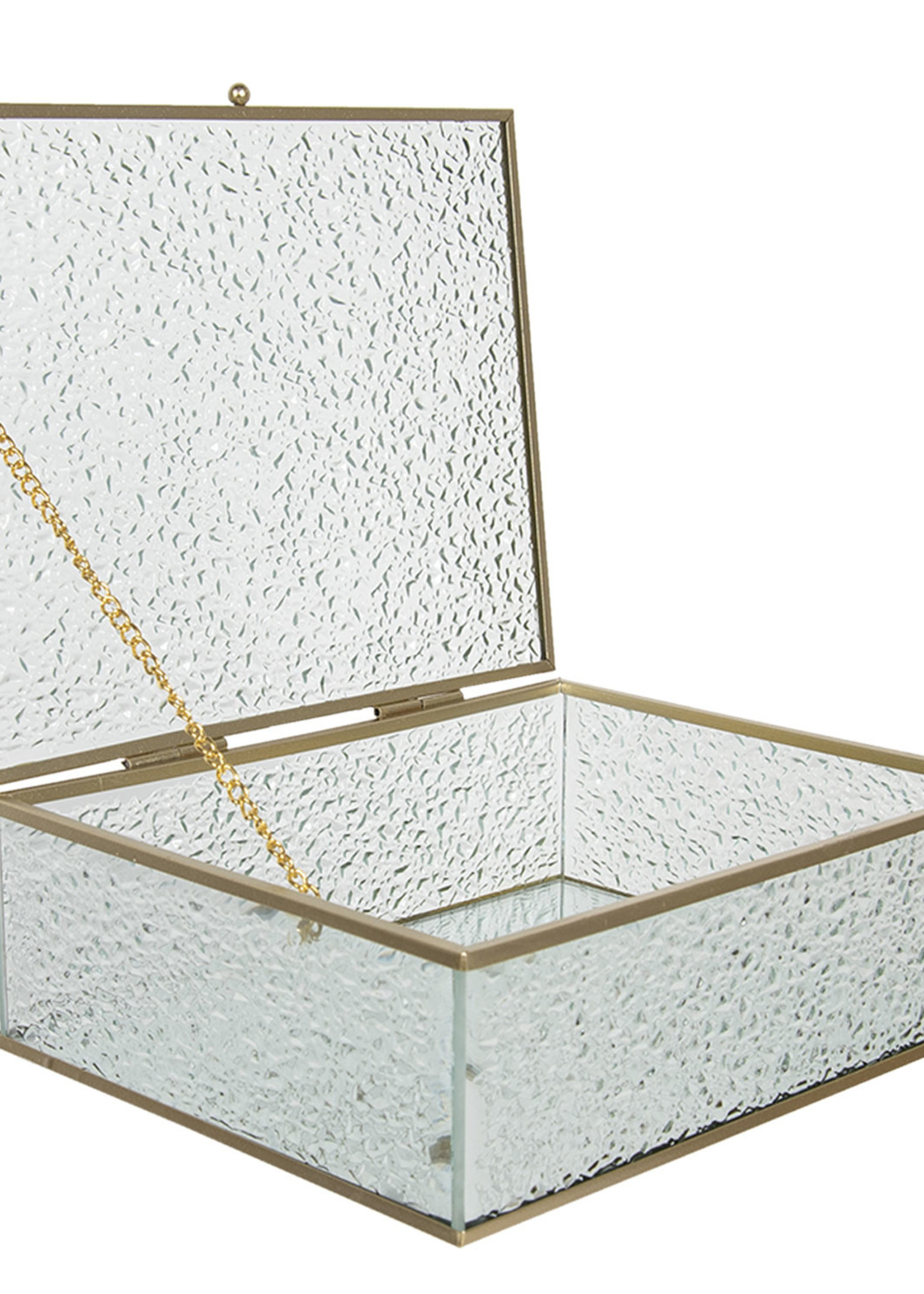 Clayre & Eef Coffret à bijoux 25*17*8 cm 6GL3012XL