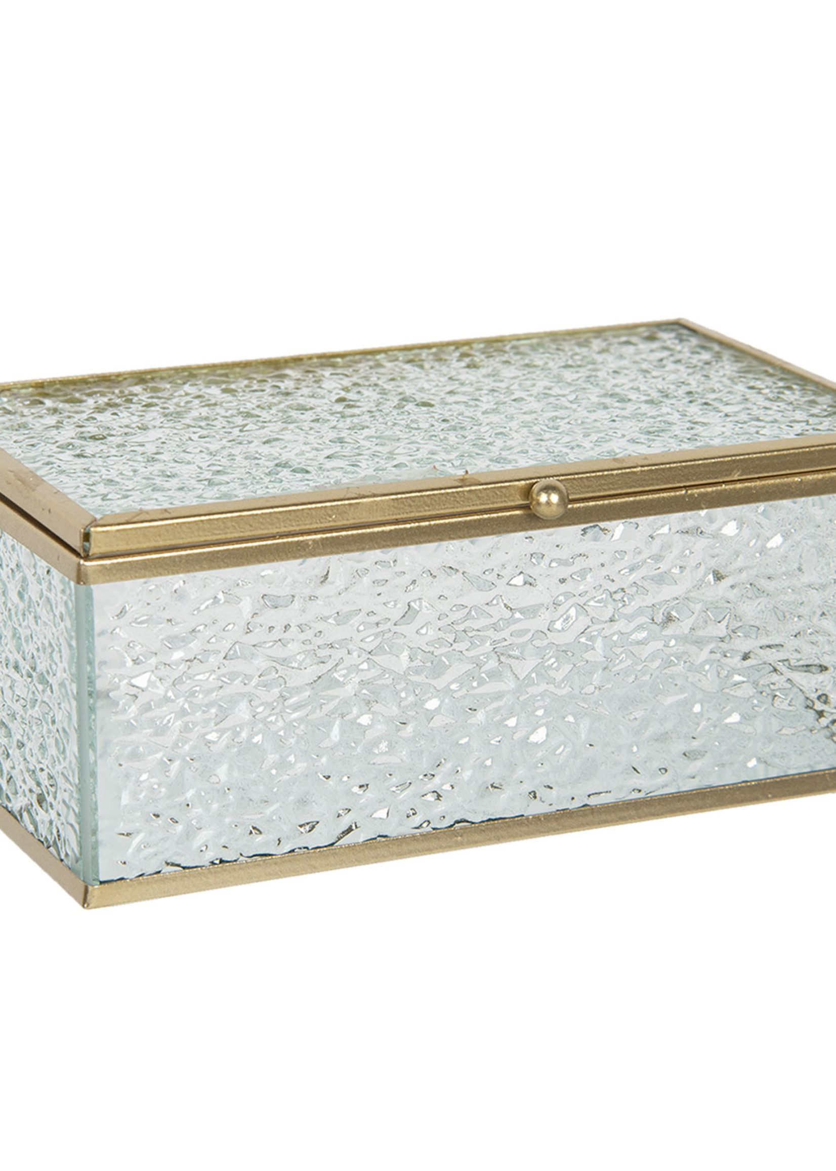 Clayre & Eef Coffret à bijoux 14*8*6 cm 6GL3012XS