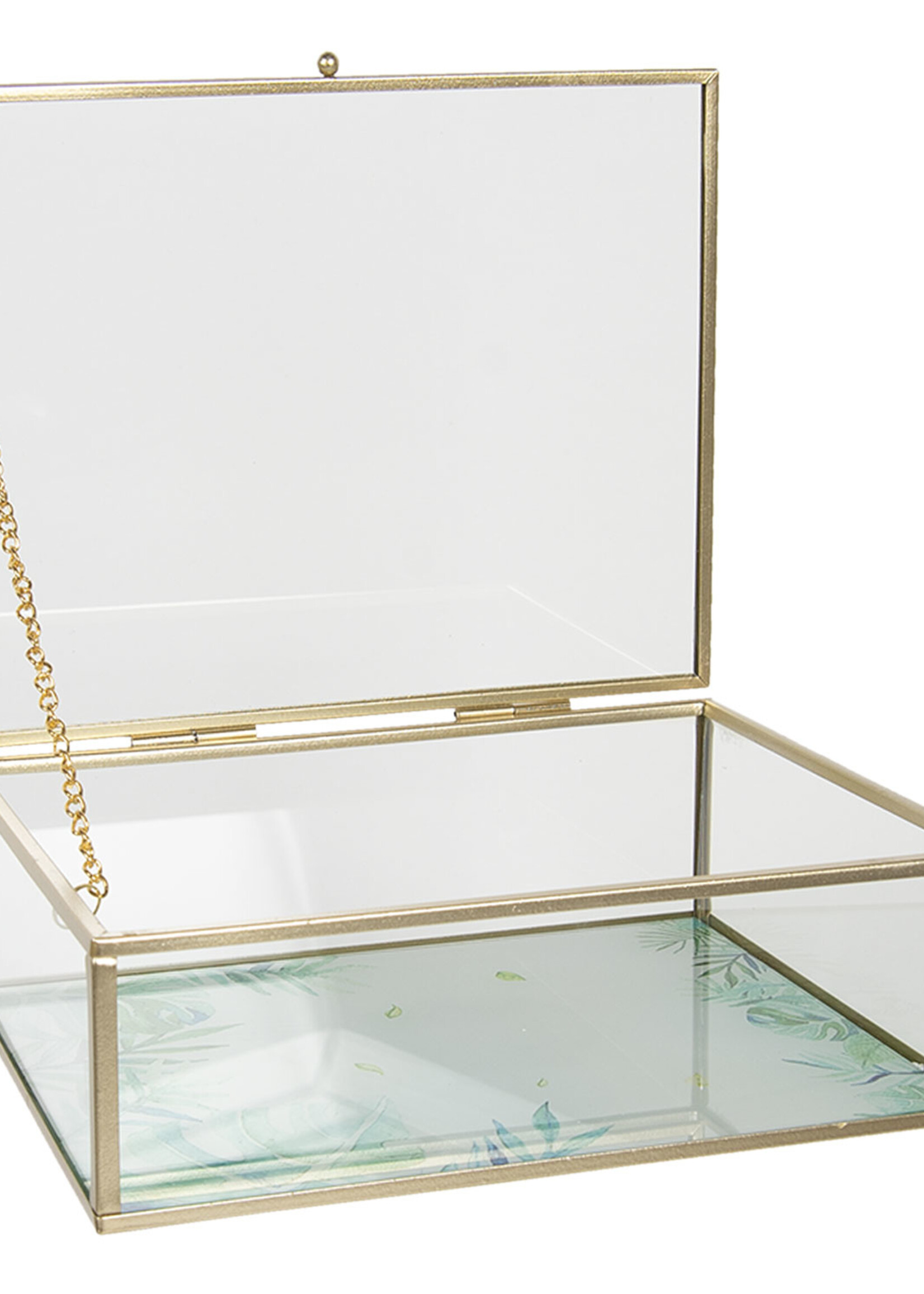 Clayre & Eef Coffret à bijoux 20*16*6 cm 6GL3013M