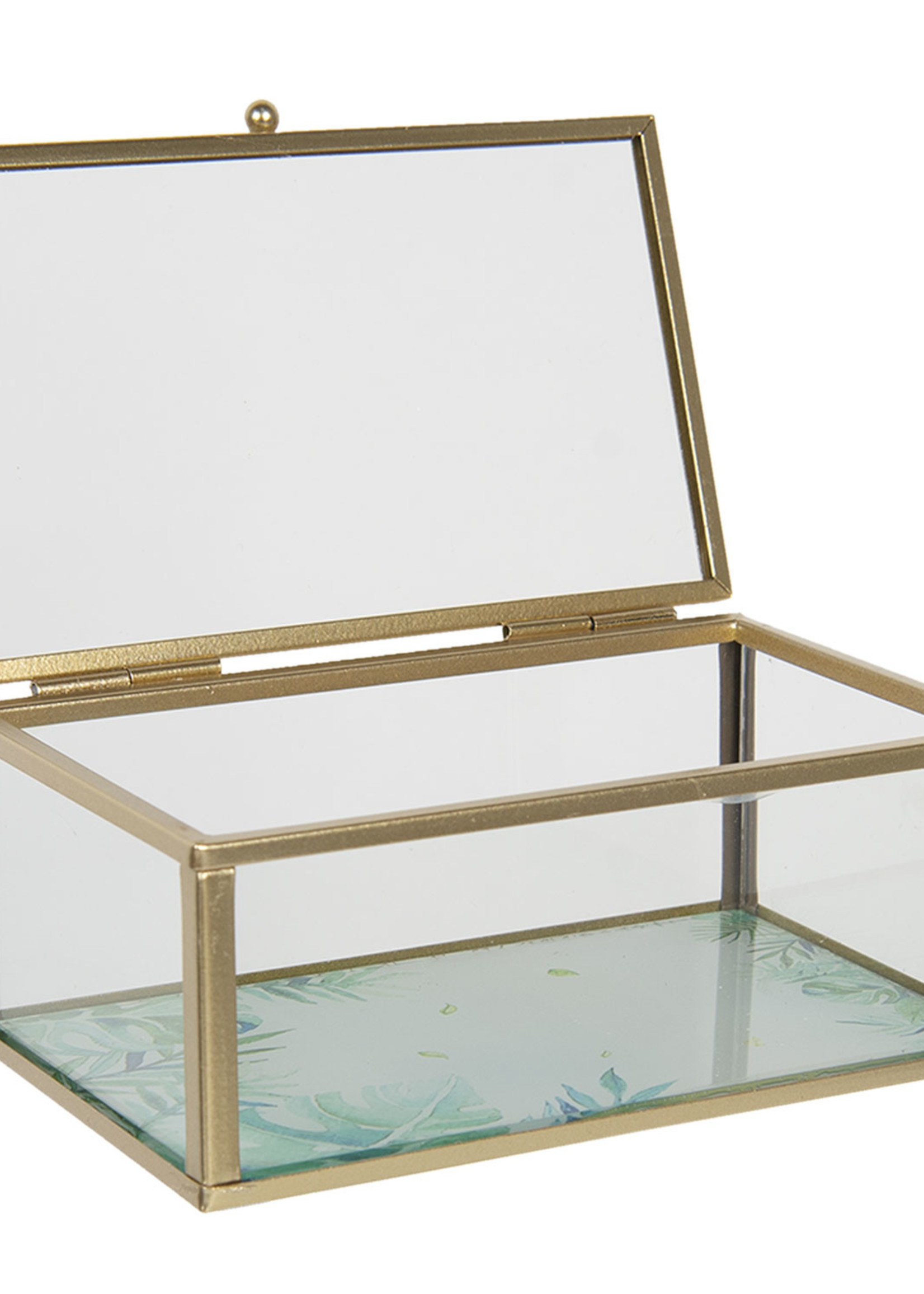 Clayre & Eef Coffret à bijoux 17*10*7 cm 6GL3013S