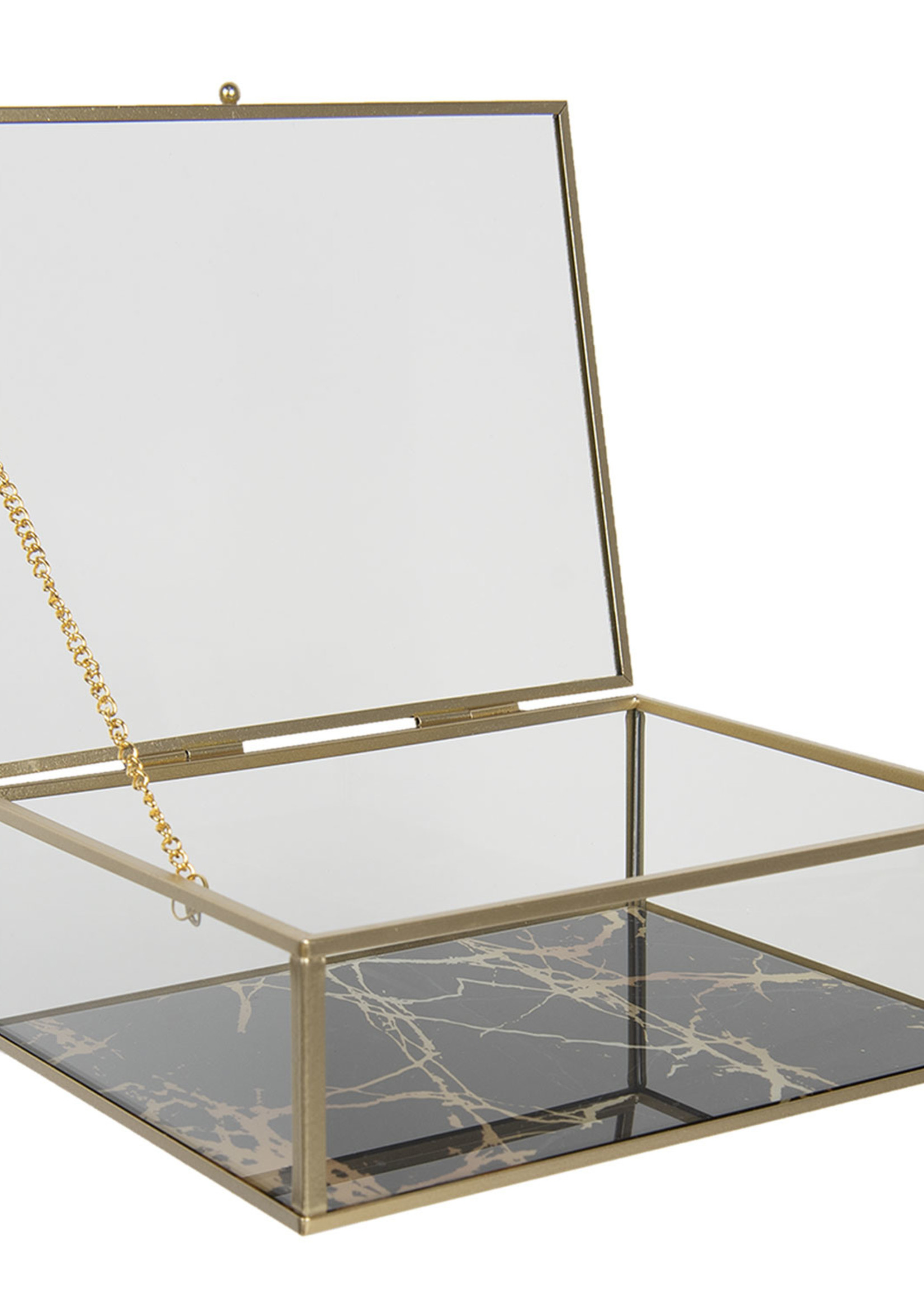 Clayre & Eef Coffret à bijoux 20*16*6 cm 6GL3014M