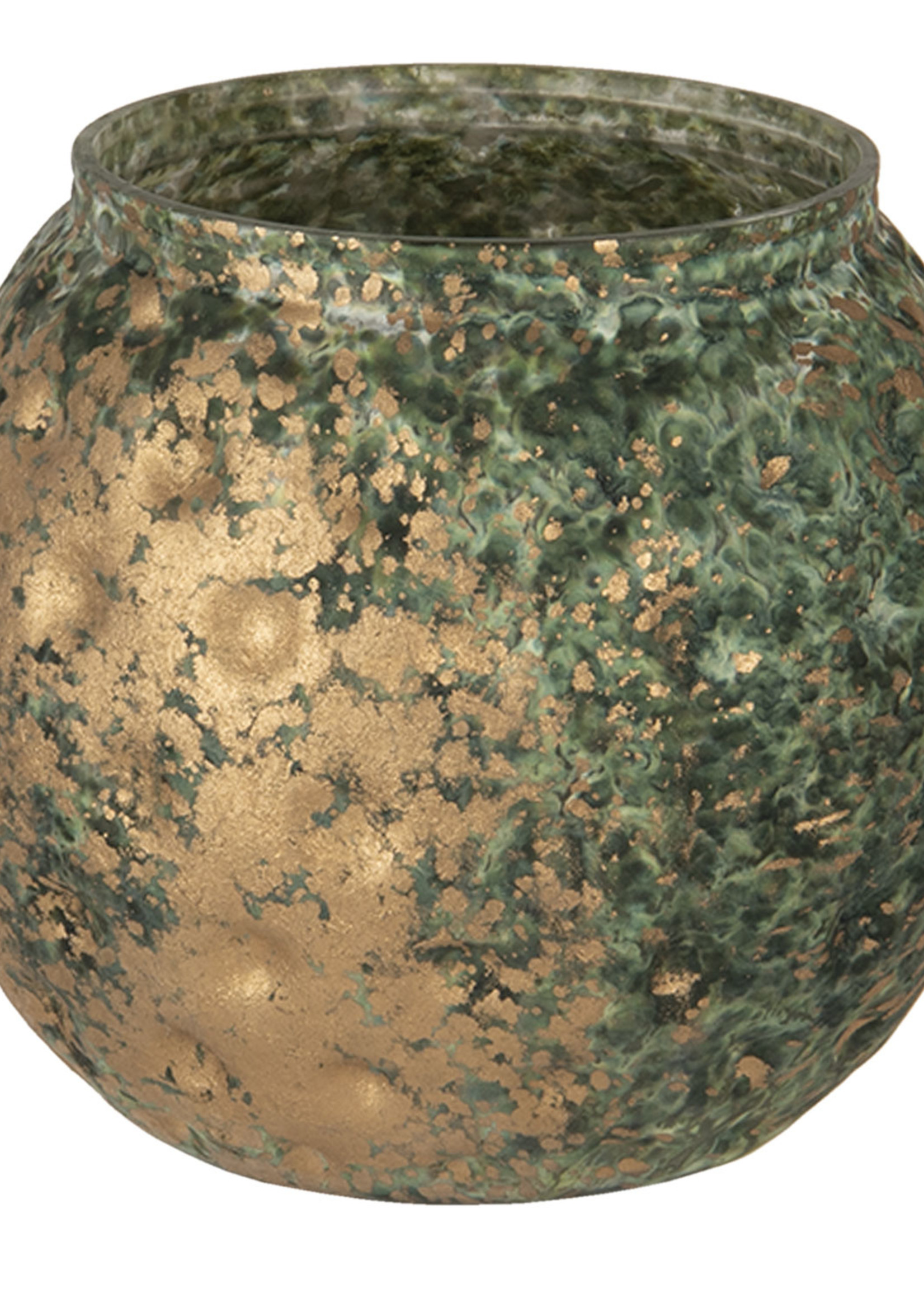 Clayre & Eef Waxinelichthouder Ø 11*10 cm 6GL3028