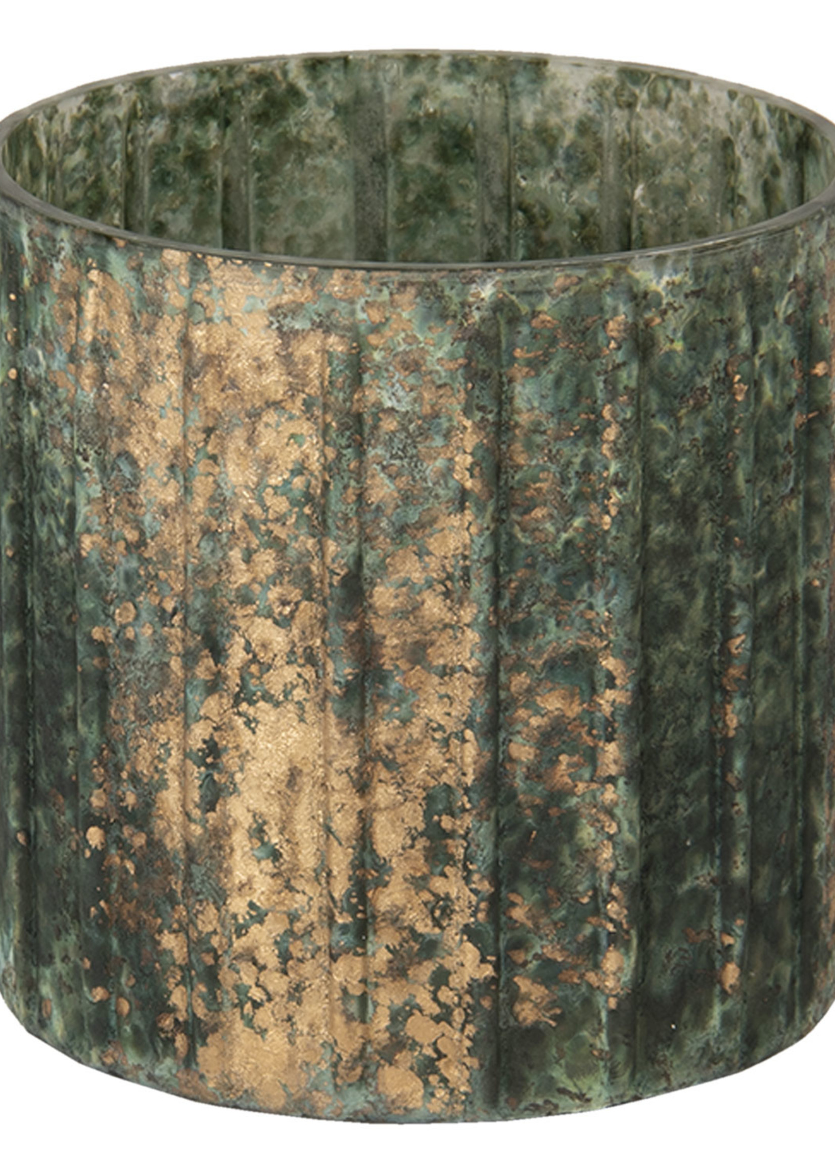 Clayre & Eef Waxinelichthouder Ø 10*10 cm 6GL3029