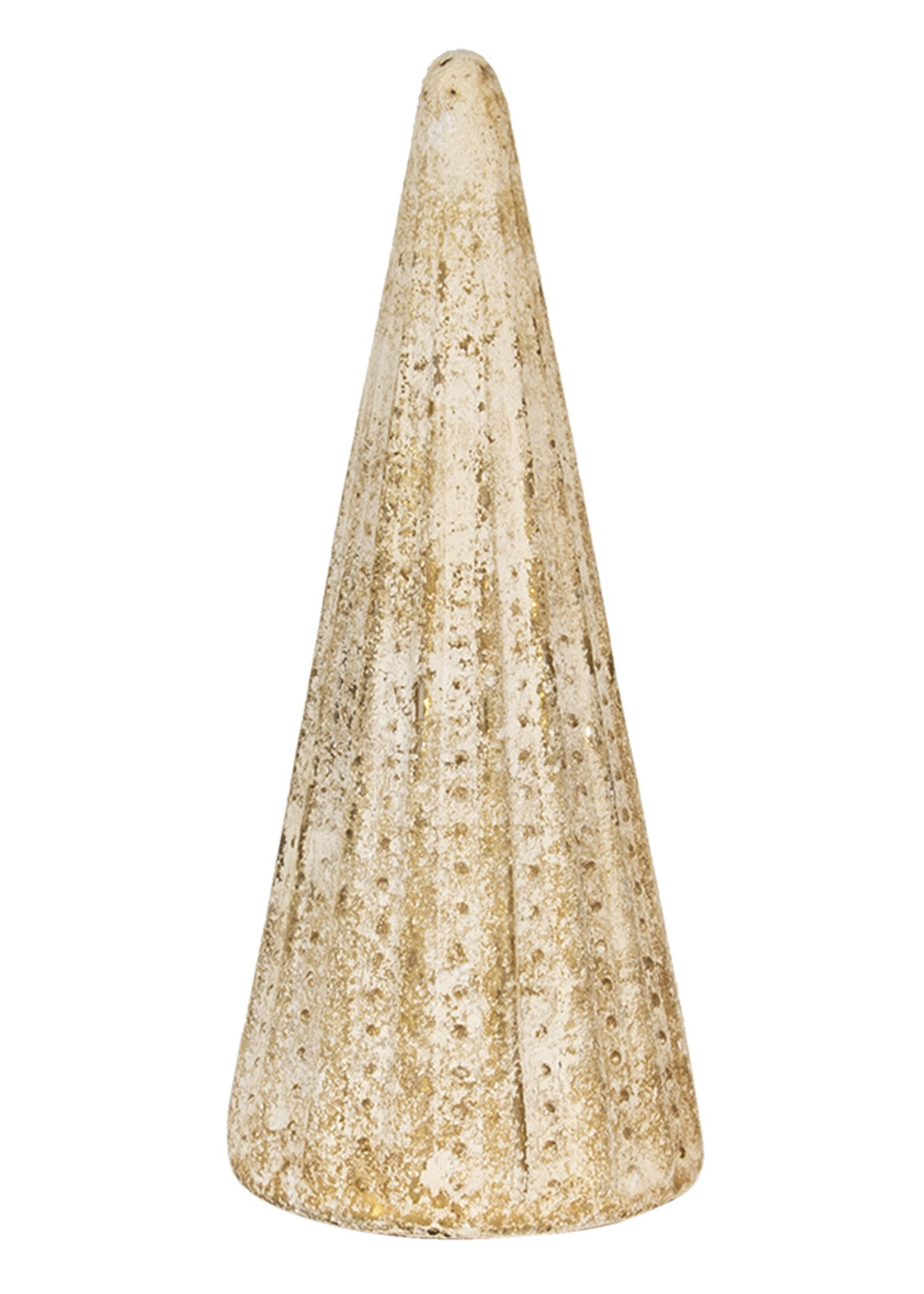 Clayre & Eef Decoratie kerstboom Ø 18*42 cm 6GL3033